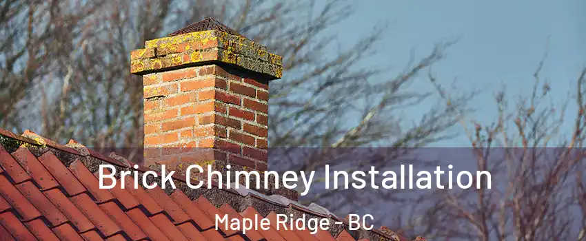  Brick Chimney Installation Maple Ridge - BC