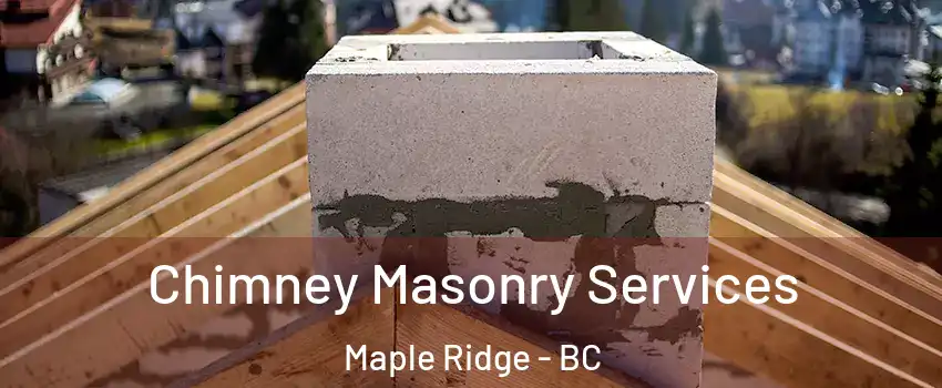  Chimney Masonry Services Maple Ridge - BC