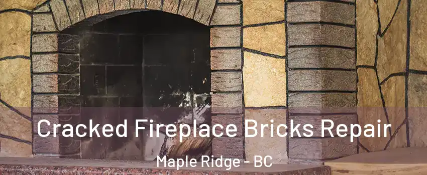  Cracked Fireplace Bricks Repair Maple Ridge - BC