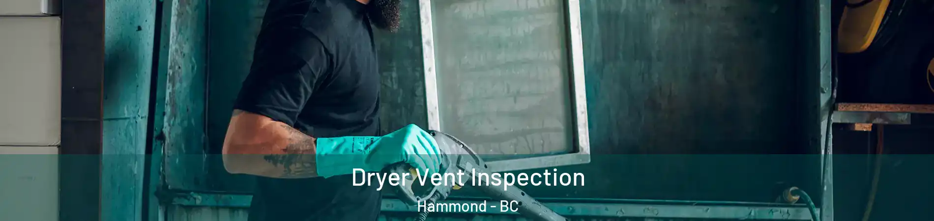  Dryer Vent Inspection Hammond - BC