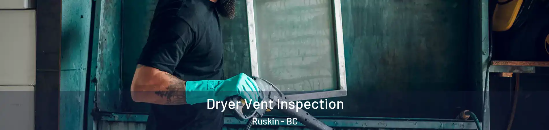  Dryer Vent Inspection Ruskin - BC