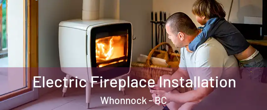  Electric Fireplace Installation Whonnock - BC