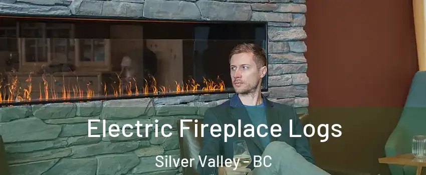 Electric Fireplace Logs Silver Valley - BC