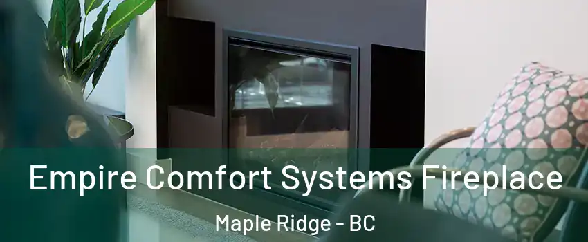  Empire Comfort Systems Fireplace Maple Ridge - BC