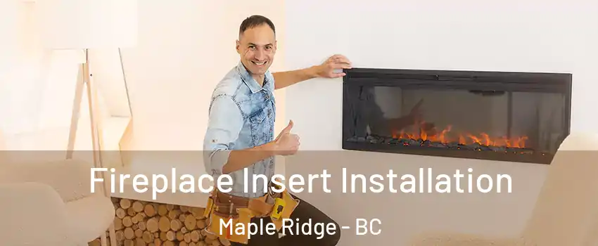  Fireplace Insert Installation Maple Ridge - BC