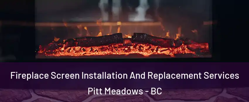  Fireplace Screen Installation And Replacement Services Pitt Meadows - BC