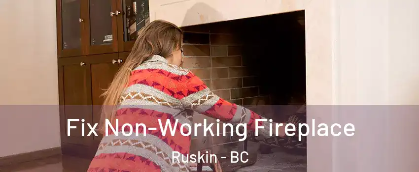  Fix Non-Working Fireplace Ruskin - BC