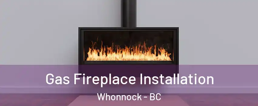  Gas Fireplace Installation Whonnock - BC