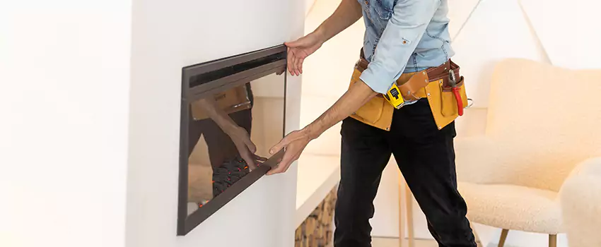 Metal Fireplace Installation in Maple Ridge, British Columbia