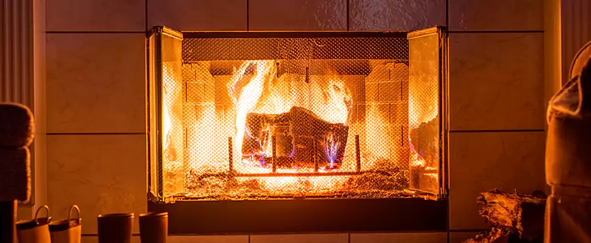 Mendota Hearth Landscape Fireplace Installation in Maple Ridge, British Columbia