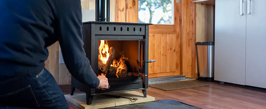 Open Hearth Wood Fireplace Installation in Pitt Meadows, BC