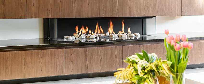 Double-height Fireplace Design Refurbishment in Maple Ridge, British Columbia