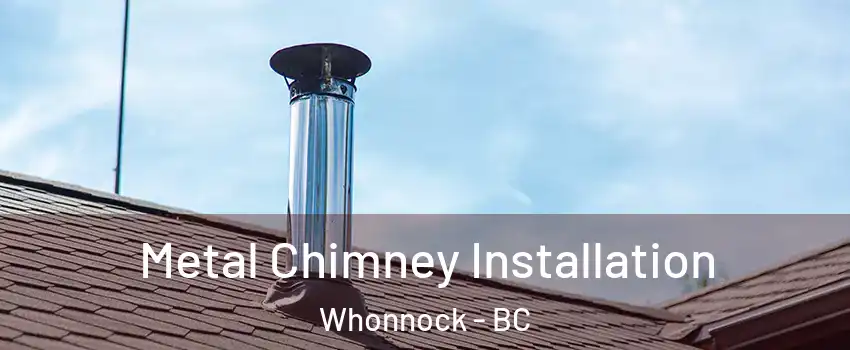  Metal Chimney Installation Whonnock - BC
