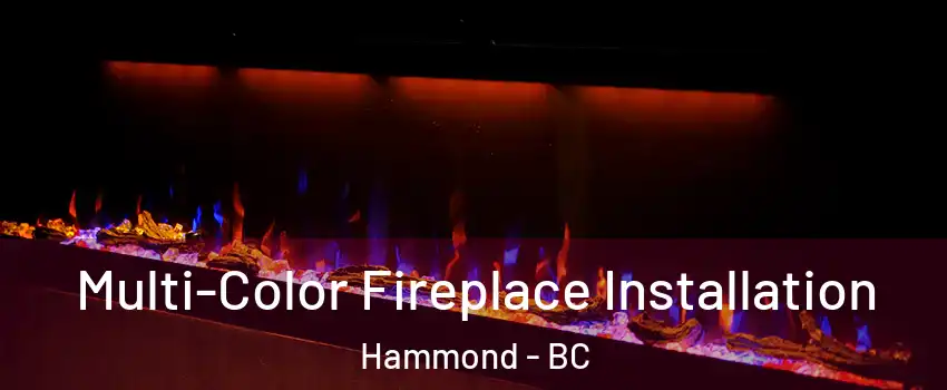  Multi-Color Fireplace Installation Hammond - BC