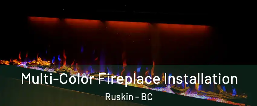  Multi-Color Fireplace Installation Ruskin - BC