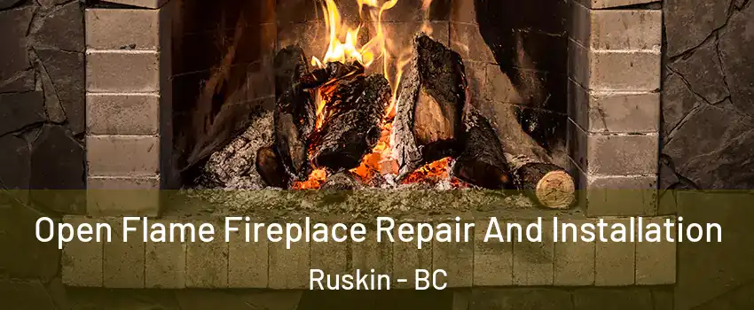  Open Flame Fireplace Repair And Installation Ruskin - BC