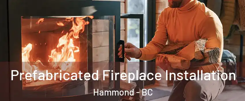  Prefabricated Fireplace Installation Hammond - BC