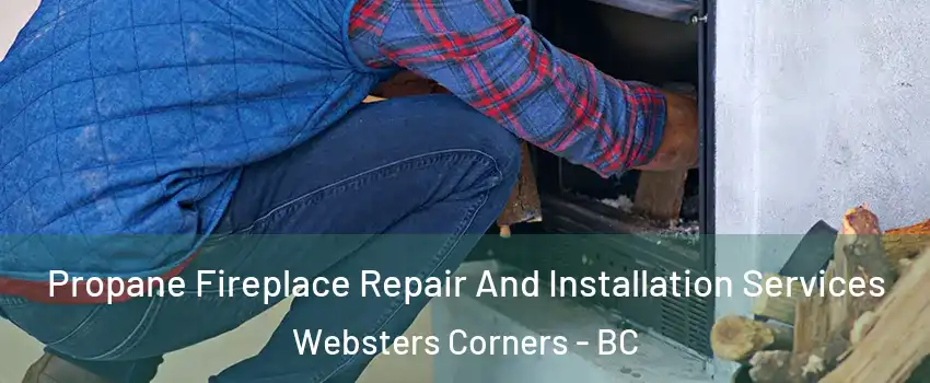 Propane Fireplace Repair And Installation Services Websters Corners - BC
